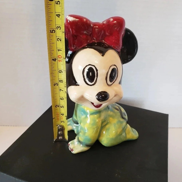 Vtg 1998 Sweet Ceramics Handpainted Baby Minnie Mouse. - Picture 7 of 7